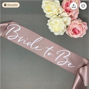 Bride To Be Sash